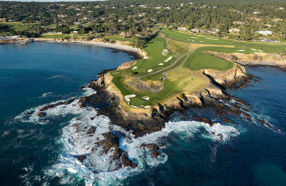 Pebble Beach Golf Links hostí US Open pošesté v historii (Foto: Twitter)